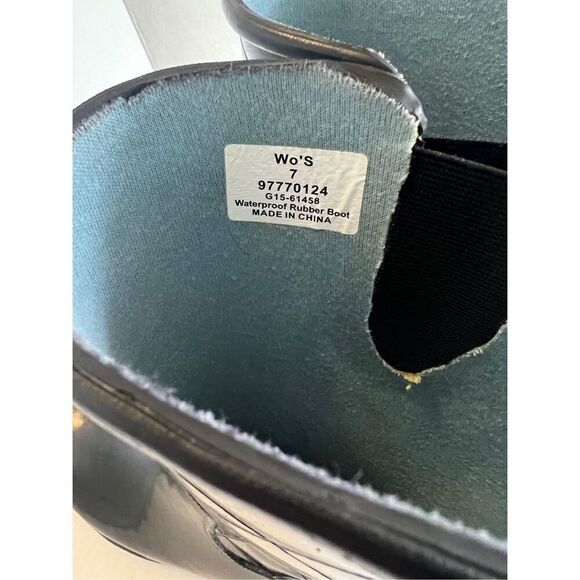 Sperry Top Sider Rain Boots Size 7 - Picture 4 of 6